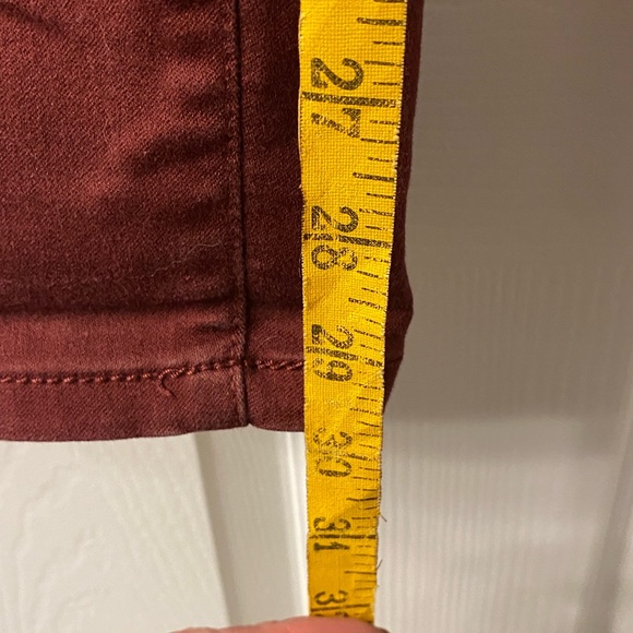 Burnt Red jeans Size 11/30 Celebrity Pink. - Picture 3 of 8